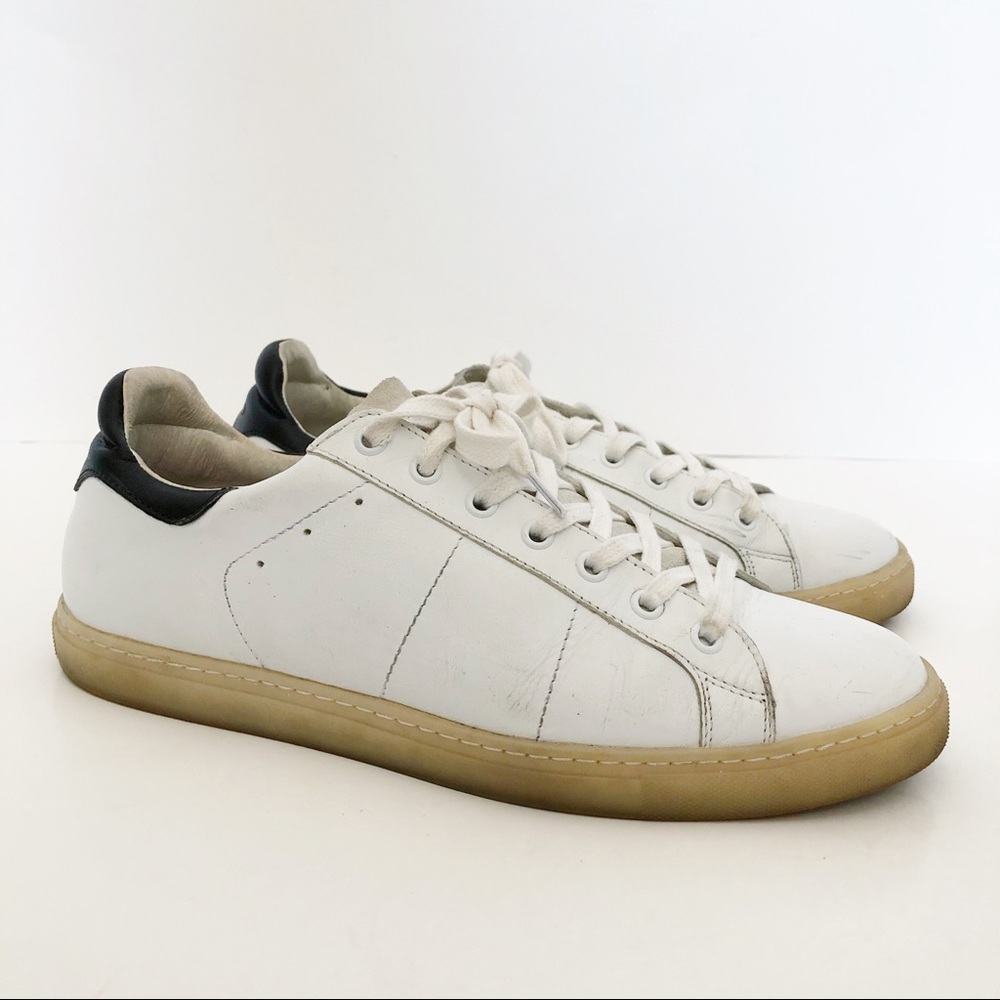 Iro Designer White Leather Women's Sneakers